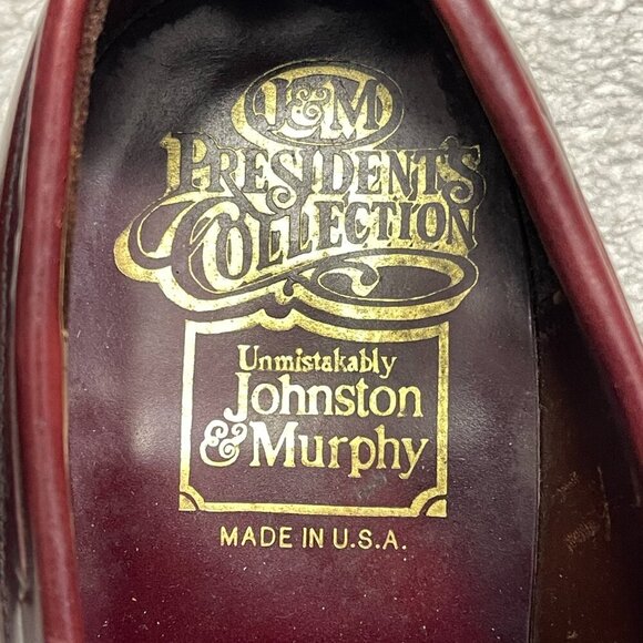 Vtg Johnston Murphy Tassel‎ Loafers Presidents Collection Loafers 10 Formal Corp main image 7